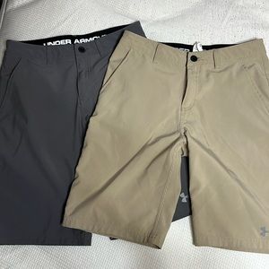 Boys Under Armour Golf Shorts